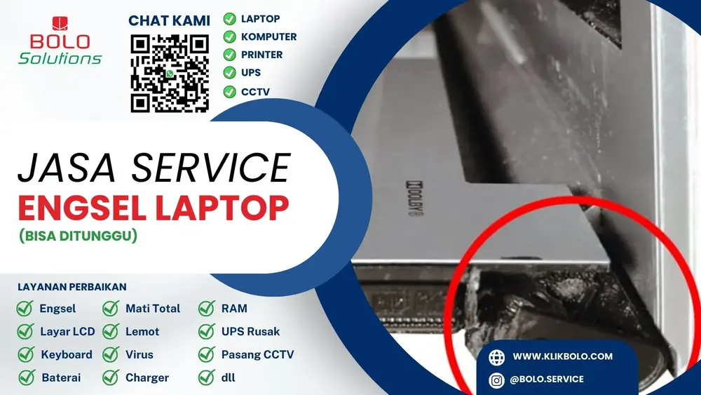 Jasa Service Engsel Laptop di Surabaya